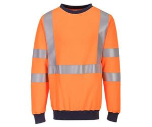 Portwest FR703 Sweatshirt Modaflame HV Orange - Taille XXXL