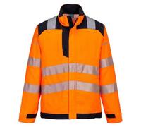 Portwest FR722 Veste de travail Modaflame PW3 HV Orange/Marine - Taille M