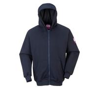 Portwest FR81 Sweatshirt FR zippe a capuche Marine - Taille XXL