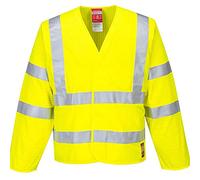 Portwest FR85 Gilet HV ML Coupe Ample Manches Longues Sans Métal Ignifuge