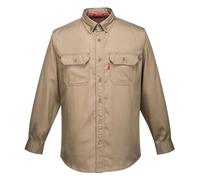 Portwest FR89 Chemise Bizflame 88/12 Kaki, L