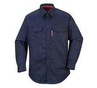 Portwest FR89 Chemise Bizflame 88/12 Marine - Taille XS