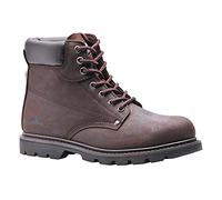 Portwest FW17 Brodequin Cousu Flexi Welt Cuir Pleine Fleur Tirette Arrière