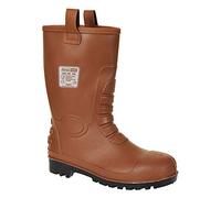 Portwest FW75 Neptune Bottes de Sécurité Rigger Brun Clair, 49