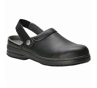PORTWEST Homme Steelite Safety Clog Sb Ae Wru sabot de travail, Noir Black, 37 EU