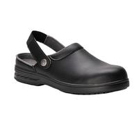 Portwest Clothing Ltd Sabots de sécurité 44/10 Noir Taille 44