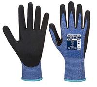 Portwest Gant Dexti Cut Ultra coupure C, Couleur: Bleu/Noir, Taille: S, AP52B8RS