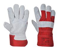 Portwest Gant Docker Premium, Couleur: Rouge, Taille: XL, A220RERXL