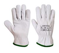 Portwest Gant Driver cuir Oves, Couleur: Gris, Taille: M, A260GRRM