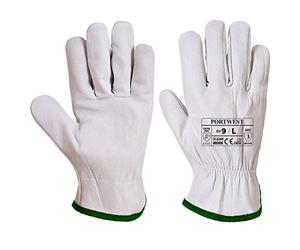 Portwest Gant Driver cuir Oves, Couleur: Gris, Taille: M, A260GRRM