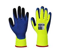 Portwest Gant Duo-Therm, Couleur: Jaune/Bleu, Taille: XL, A185Y4RXL