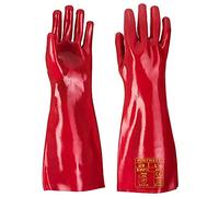 Portwest Gant en PVC, taille XL, couleur : rouge, A445RERXL