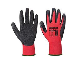 Portwest Gant Latex Flex Grip, Couleur: Rouge/Noir, Taille: XXL, A174R8RXXL