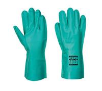 Portwest Gant Nitrosafe chimique, Couleur: Vert, Taille: L, A810GNRL