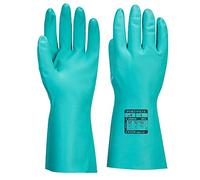 Portwest Gant Nitrosafe Plus Chimie, Couleur: Vert, Taille: M, A812GNRM