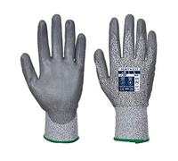 Portwest Gant paume PU coupure B, Couleur: Gris, Taille: XS, A620GRRXS