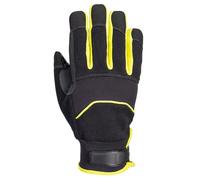 PORTWEST Gant résistant aux aiguilles Noir/jaune 2XL - Taille 11 - Gants de travail
