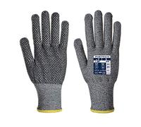 Portwest Gant Sabre à picots, Couleur: Gris, Taille: S, A640G7RS
