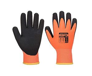 Portwest Gant Thermo Pro Ultra, Couleur: Orange/Noir, Taille: S, AP02O8RS