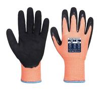 Portwest - Gants anti coupures de niveau D Hiver Vis-Tex HR Cut en nitrile