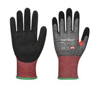 Portwest - Gants anti coupures de niveau F avec renfort en mousse nitrile 8 - Noir