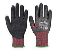 Portwest - Gants anti coupures de niveau F en PU lisse 6 - Noir