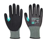 Portwest - Gants anti coupures en mousse nitrile VHR18 noir 10 - Noir