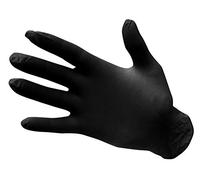 Portwest Gants Nitrile Non poudrés à usage unique, Couleur: Noir, Taille: L, A925BKRL