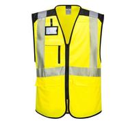 Portwest - Gilet de sécurité sans manches multi-poches PW3 haute visibilité classe 2 M