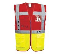 Portwest Gilet Executive Paris C276 Jaune/rouge M