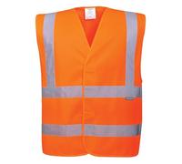 Portwest Gilet Hi-Vis Baudrier & Double Ceinture, Couleur: Orange, Taille: L/XL, C470ORRL/XL