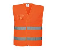 Portwest Gilet HV semi-maille, Couleur: Orange, Taille: L/XL, C494ORRL/XL