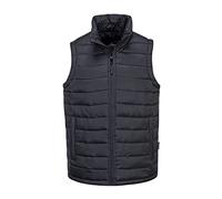 Portwest Gilet Matelassé Aspen Baffle, Couleur: Noir, Taille: S, S544BKRS