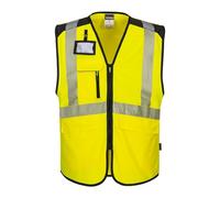 Portwest - Gilet multipoches haute visibilité PW3 Taille:M