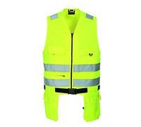 Portwest Gilet multipoches porte-outils Xenon, Couleur: Jaune, Taille: L, KS63YERL