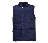 Portwest Gilet sans manches Homme Shetland, Size 4X-Large, bleu marine, 1, S414NAR4XL