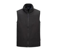 PORTWEST Gilet Softshell Print and Promo (2 couches) Noir M - Vêtements de travail