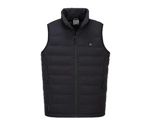 Portwest Gilet Tunnel Chauffant Noir Taille M, Noir, M