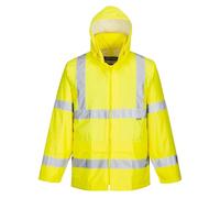 Portwest H440 Veste De Pluie Hi-Vis Imperméable Légère Pour Hommes Jaune, XL