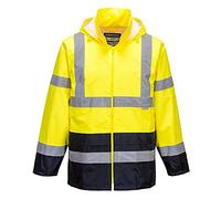 Portwest H443 Veste de pluie Bicolore Panneaux Contrastant Coupe Standard