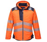 Portwest Haute Visibilité Veste Hiver Imperméable Réflecteur Sécurité Travail À
