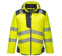 Portwest Haute Visibilité Veste Hiver Imperméable Réflecteur Sécurité Travail À