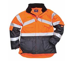 Portwest Hi-Vis Breathable Jacket, colorOrNa talla XL