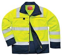 Portwest Hi-Vis Multinorm Jacket, colorYeNa talla Large