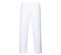 Portwest Homme 2208 pantalon de cuisine, Blanc, S EU