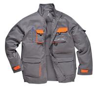 Portwest Hommes Veste Travail Texo Contraste Résistant Manteau 12 Poches Jkt