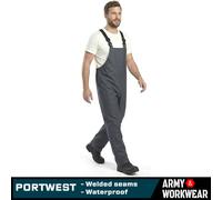 Portwest Cotte à bretelles Sealtex™ – Marine – Taille XXL – S453NARXXL