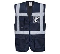 Portwest Gilet Iona Executive - Marine - Taille XL - F476NARXL