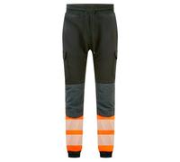 Portwest Pantalon KX3 Flexi haute visibilité Noir/Orange Taille M KX341KORM