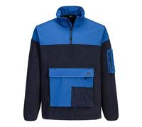 Portwest KX378 KX3 Veste Polaire 1/4 Zip Caleçon Chaud Noir/Quartz Navy